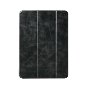 ELECOM TB-A25MWVBK iPad Air 11�C���`(M3/M2)/�t���b�v�P�[�X/���^�y��/�w�ʃN���A/2�A���O��/�X���[�v�Ή�/�u���b�N