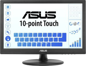 �y�@�l�l������zASUS VT169HE 15.6�^���C�h 10�_�}���`�^�b�`�t���f�B�X�v���C/1920×1080(�t��HD)/IPS/�m���O���A/HDMI×1�AVGA×1/�u���b�N/�X�s�[�J�[:�Ȃ�