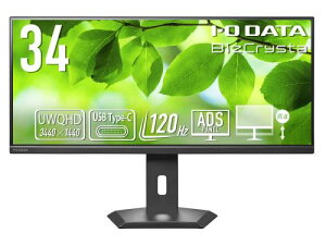 I-O DATA LCD-CWQ341SDB-F ChtfBXvC 34^/3440×1440/HDMIADisplayPortAUSB Type-C/ubN/Xs[J[FȂ/AXyNg21F9̒Chf/u5Nۏ؁vUWQHD65Wd