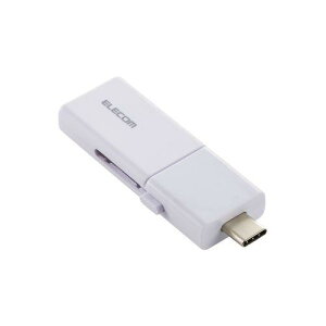 ELECOM MF-WSAU3064GWH USB[/USB 5GbpsΉ/XCh/Type-CType-AΉ/64GB/zCg