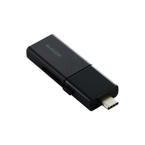 ELECOM MF-WSAU3128GBK USB�������[/USB 5Gbps�Ή�/�X���C�h��/Type-CType-A���Ή�/128GB/�u���b�N