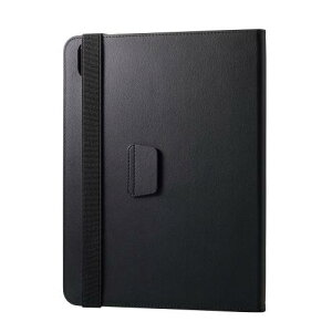 ELECOM TB-A25MPLF2BK iPad Air 11�C���`(M3/M2)/iPad ��10����/�t���b�v�P�[�X/�Ռ��K�[�h/�x���g�t/2�A���O��/�y��/�u���b�N