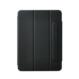 ELECOM TB-A25MWVPF2BK iPad Air 11�C���`(M3/M2)/�t���b�v�P�[�X/�����^/�\�t�g���U�[/�}�O�l�b�g����/�X���[�v�Ή�/�u���b�N