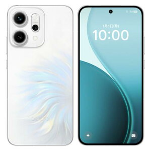 OPPO CPH2737 OW OPPO Reno14 5G オパールホワイト (CPU:MediaTek Dimensity 8350/メモリ12GB/ストレージ256GB/6.6型/防水防塵IP68.69/NFC/eSIM対応)