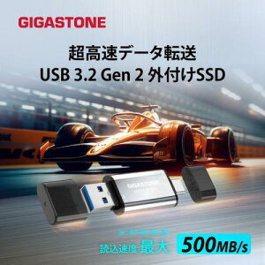 Gigastone GJSSD-ACP5-1TB OtSSD 1TB USB3.2 Gen2 ő500MB/s |[^uSSD ^Ey Type-C  USB-A