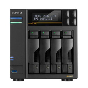 ASUSTOR AS6804T LOCKERSTOR 4 Gen3 4�x�C AMD Ryzen V3C14 �N�A�b�h�R�A����NAS
