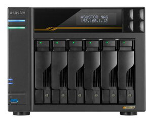 ASUSTOR AS6806T LOCKERSTOR 6 Gen3 6�x�C AMD Ryzen V3C14 �N�A�b�h�R�A����NAS