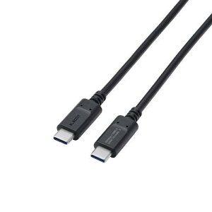 ELECOM MPA-CCPE15BK USB Type-C to USB Type-C�P�[�u��/�X�^���_�[�h/�ő�240W/1.5m/�u���b�N