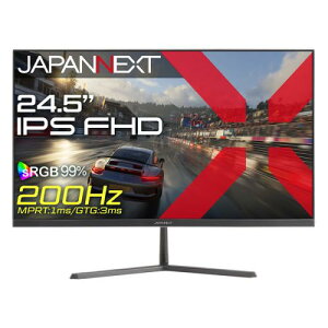 �y�@�l�l������zJAPANNEXT JN-IPS245G200F �Q�[�~���O�t���f�B�X�v���C 24.5�^/1920×1080/HDMI×1�ADP×1/�u���b�N/�X�s�[�J�[�L/2�N�ۏ�