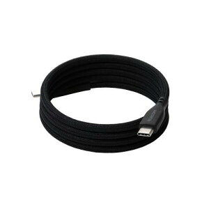 ELECOM MPA-CCTMG10BK USB Type-C to USB Type-C�P�[�u��/�܂Ƃ܂�}�O�l�b�g/�i�C�������b�V��/USB Power Delivery�Ή�/�ő�60W/1.0m/�u���b�N