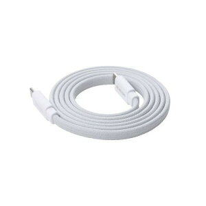 ELECOM MPA-CCTMGF10WH USB Type-C to USB Type-C�P�[�u��/�܂Ƃ܂�}�O�l�b�g/�t���b�g�i�C�������b�V��/USB Power Delivery�Ή�/�ő�60W/1.0m/�z���C�g