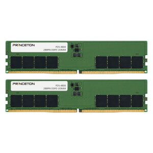 �v�����X�g�� PD5-4800-32GX2 64GB�i32GB 2���g�j DDR5-4800 288Pin UDIMM