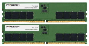 �v�����X�g�� PD5-5600-16GX2 32GB�i16GB 2���g�j DDR5-5600 288PIN UDIMM