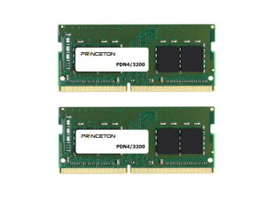 �v�����X�g�� PDN4/3200-16GX2 32GB (16GB 2���g) DDR4-3200 260PIN SODIMM