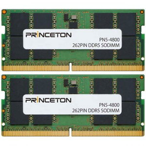�v�����X�g�� PN5-4800-16GX2 32GB�i16GB 2���g�j DDR5-4800 262Pin SODIMM