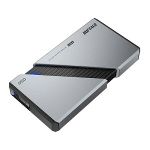 BUFFALO SSD-PE1.0U4-SA PC���� USB4�iGen3x2�j�Ή� High-End �|�[�^�u��SSD 1TB �V���o�[