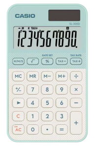 CASIO SL-300D-LG-N �f�U�C���d�� �J���t�� ���C�g�O���[��