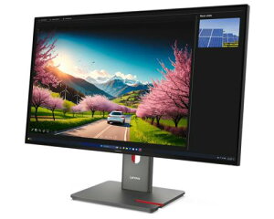 ���m�{ 64A8XAR2JP ThinkVision P32UD-40 (31.5�^���C�h�t���f�B�X�v���C/3840×2160/Thunderbolt4�ADP�AHDMI/�u���b�N/�X�s�[�J�[�F�Ȃ�/3�N�ԃt���ۏ�/�L����pIPS�p�l���̗p)