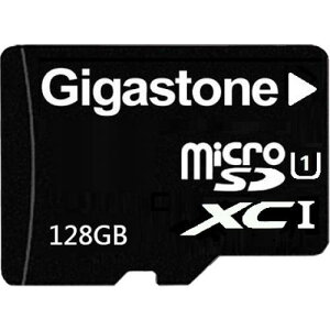Gigastone GJMX/128U microSDXC�J�[�h 128GB SD�J�[�h UHS-I U1 Class10 �X�y�b�N FullHD�ʐ^�Ή�