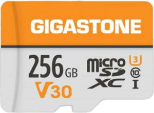 Gigastone GJMXR-OG256GV30 microSDXC�J�[�h 256GB SD�J�[�h�P�[�X�t�� UHS-I U1 V30 Class10�X�y�b�N �ő�ǂݎ�葬�x100MB/s �r�f�I�^�� ��჌�t�J���� �X�}�z �f�[�^�ۑ� �h���[��