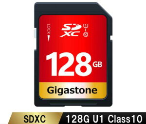 Gigastone GJSXR-128GU1-RED SDXC�J�[�h 128GB Class10 UHS-I U1�X�y�b�N �ő�ǂݎ�葬�x100MB/s 4K Ultra HD �B�e ��჌�t�J���� �f�W�^���J���� 4K�r�f�I�J���� �A�N�V�����J����