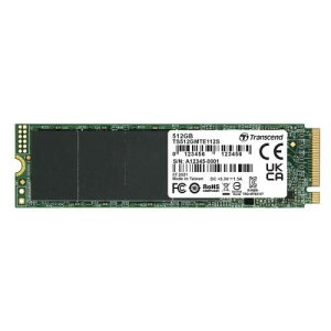 Transcend TS512GMTE112S 512GB M.2 2280PCIe Gen3x4 NVMe 3D DRAM-less