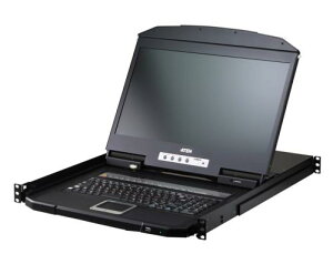 ATEN CL3716INWJJL 18.5�C���`LCD���� 16�|�[�g USB HDMI IP-KVM�h�����[�i1���[�J��/�����[�g�A�N�Z�X���L�A���C�h�X�N���[���Ή��j