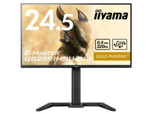 iiyama GB2591HSU-B1J �Q�[�~���O�t���f�B�X�v���C 24.5�^/1920×1080/HDMI�ADisplayPort/�u���b�N/�X�s�[�J�[����/IPS�����p�l��/���~/�X�E�B�[�x��/�s�{�b�g/�`���g/3�N�ۏ�