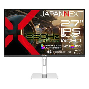 �y�@�l�l������zJAPANNEXT JN-IPSB27G260Q-HSP �Q�[�~���O�t���f�B�X�v���C 27�^/2560×1440/HDMI×2�ADP×2/�u���b�N/�X�s�[�J�[�L/2�N�ۏ�