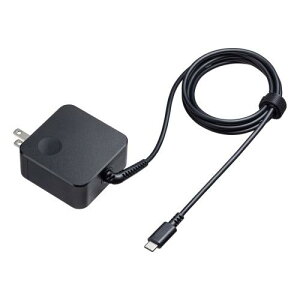 �T�����T�v���C ACA-PD108BK USB PD�Ή�AC�[�d��iPD45W�EType-C�P�[�u����̌^�j