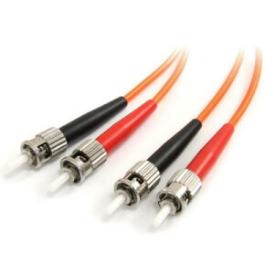 StarTech.com FIBSTST2 ���t�@�C�o�[�P�[�u��/2m/LSZH�Ή�/�}���`���[�h/OM1/62.5/125�~�N����/2�cST�R�l�N�^�[