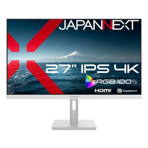 �y�@�l�l������zJAPANNEXT JN-IPS2709U-W �t���f�B�X�v���C 27�^/3840×2160/HDMI×2�ADP×1/�z���C�g/�X�s�[�J�[�L/2�N�ۏ�