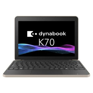 Dynabook A6K2HAW8116A dynabook K70/HA �iCeleron N4500/8GB/eMMC�E128GB/Win11Pro/10.1�^/SIM�X���b�g�Ȃ�/�y���Ȃ�)