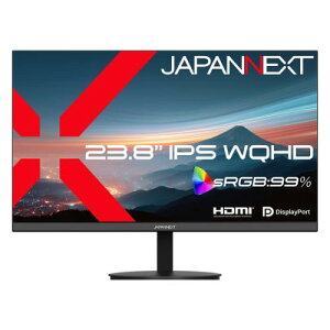 �y�@�l�l������zJAPANNEXT JN-IPS238Q �t���f�B�X�v���C 23.8�^/2560×1440/HDMI×1�ADP×1/�u���b�N/�X�s�[�J�[�L/2�N�ۏ�