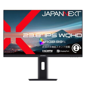 �y�@�l�l������zJAPANNEXT JN-IPS238Q-HSP �t���f�B�X�v���C 23.8�^/2560×1440/HDMI×1�ADP×1/�u���b�N/�X�s�[�J�[�L/2�N�ۏ�