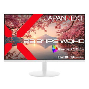 �y�@�l�l������zJAPANNEXT JN-IPS238Q-W �t���f�B�X�v���C 23.8�^/2560×1440/HDMI×1�ADP×1/�z���C�g/�X�s�[�J�[�L/2�N�ۏ�