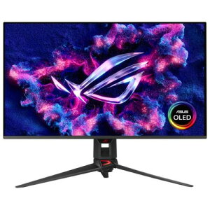 �y�@�l�l������zASUS PG32UCDM3 31�^���C�hOLED�Q�[�~���O���j�^�[/3840×2160/DisplayPort 2.1×1�AHDMI (v2.1)×2�AUSB-C (DP Alt Mode)×1�AUSB 3.2 Gen 1 Type-A×2/�u���b�N/�X�s�[�J�[�F�Ȃ�