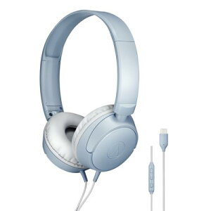 �I�[�f�B�I�e�N�j�J ATH-S120C GY �w�b�h�z�� �u���[�O���[ �I���C���[ �L�� 1.2m USB Type-C �R�l�N�^ �}�C�N WEB��c�p �����R���t �y�� �R���p�N�g