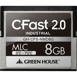 �O���[���n�E�X GH-CFS-NMD8G CFast2.0 SATA6.0Gb/s MLC 0�`70�� 8GB
