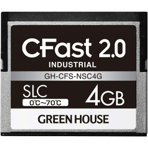 �O���[���n�E�X GH-CFS-NSC4G CFast2.0 SLC 0�x�`70�x 4GB 3�N�ۏ�