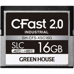 �O���[���n�E�X GH-CFS-XSC16G CFast2.0 SLC -40�x�`85�x 16GB 3�N�ۏ�