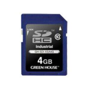 �O���[���n�E�X GH-SDI-XSA4G �C���_�X�g���A��SDHC�J�[�h SLC -40�`+85�� 4GB