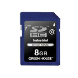 �O���[���n�E�X GH-SDI-XSA8G �C���_�X�g���A��SDHC�J�[�h SLC -40�`+85�� 8GB