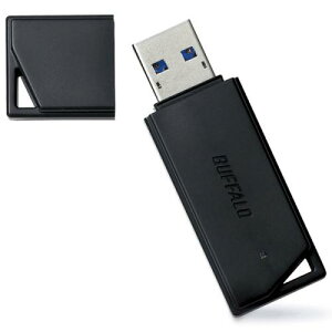 BUFFALO RUF3-K128GB-BK USB3.1�iGen1�j/USB3.0�Ή� USB�������[ �o�����[���f�� 128GB �u���b�N