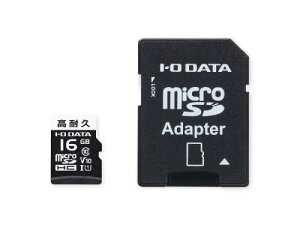 I-O DATA MSD-DR16G/NC ���ϋvClass10�Ή��h���C�u���R�[�_�[�pmicroSD�J�[�h 16GB