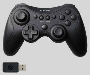 ELECOM JC-GP40XBK �Q�[���p�b�h/�����E�L��/XInput/DirectInput/Xbox�n�z�u/�[�d��/13�{�^��/�u���b�N