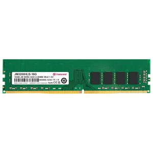 Transcend JM3200HLB-16G PC4-25600 (DDR4-3200) �Ή� 288�s�� CL22 1.2V DDR4 Long-DIMM 16GB