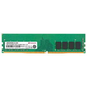 Transcend JM3200HLH-4G PC4-25600 (DDR4-3200) �Ή� 288�s�� CL22 1.2V DDR4 U-DIMM 4GB