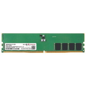 Transcend JM5600ALE-32G PC5-44800 (DDR5-5600) �Ή� 288�s�� CL46 1.1V DDR5 U-DIMM 32GB
