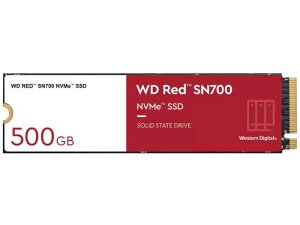 WesternDigital 0718037-891439 WD Red SN700�V���[�Y NVMe�ڑ� M.2 2280 SSD 500GB 5�N�ۏ� WDS500G1R0C